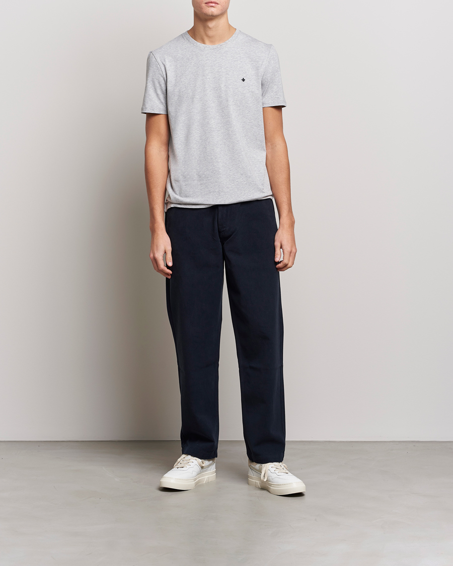 Herren | T-Shirts | Morris | James Crew Neck Tee Grey