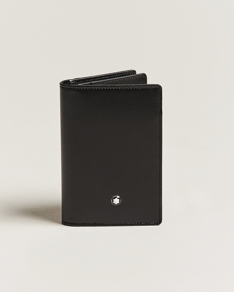 Herren | Montblanc MST Business Card Holder Gusset Black | Montblanc | MST Business Card Holder Gusset Black