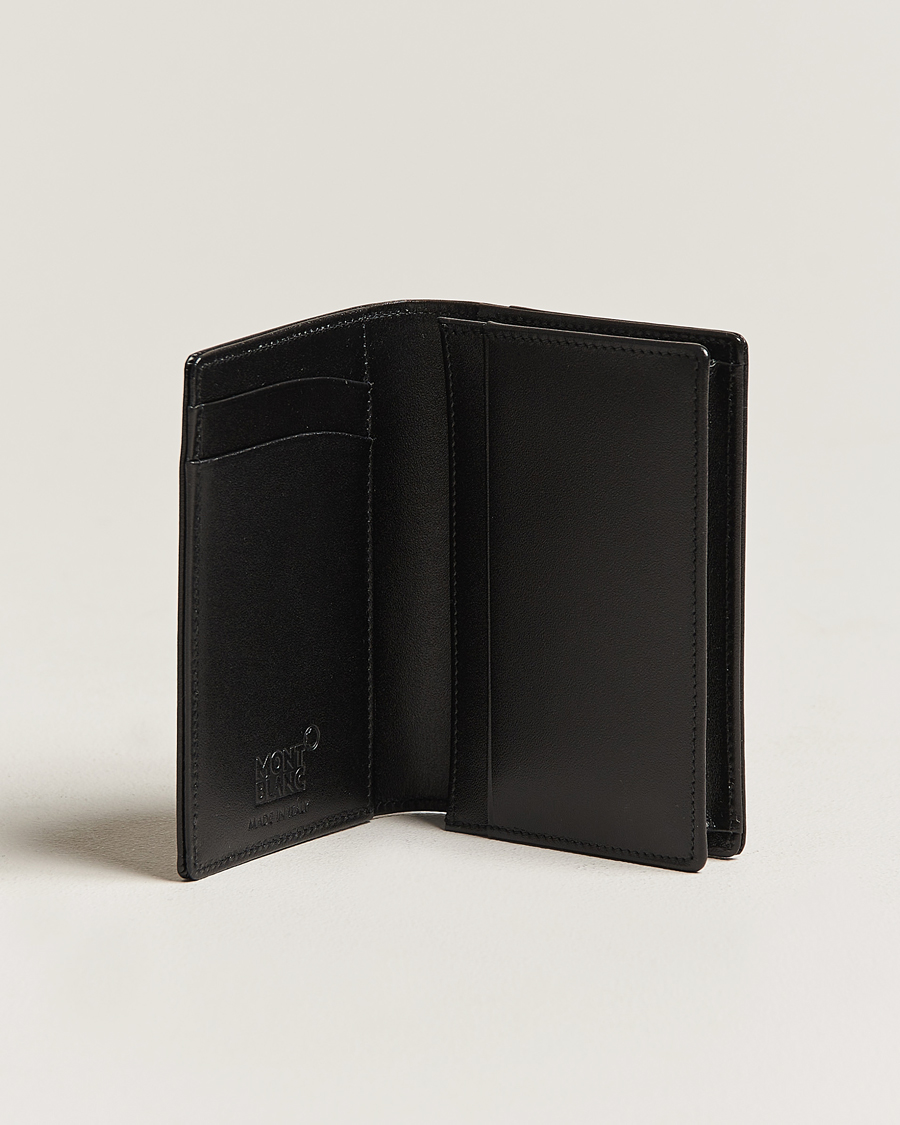 Herren | Montblanc MST Business Card Holder Gusset Black | Montblanc | MST Business Card Holder Gusset Black