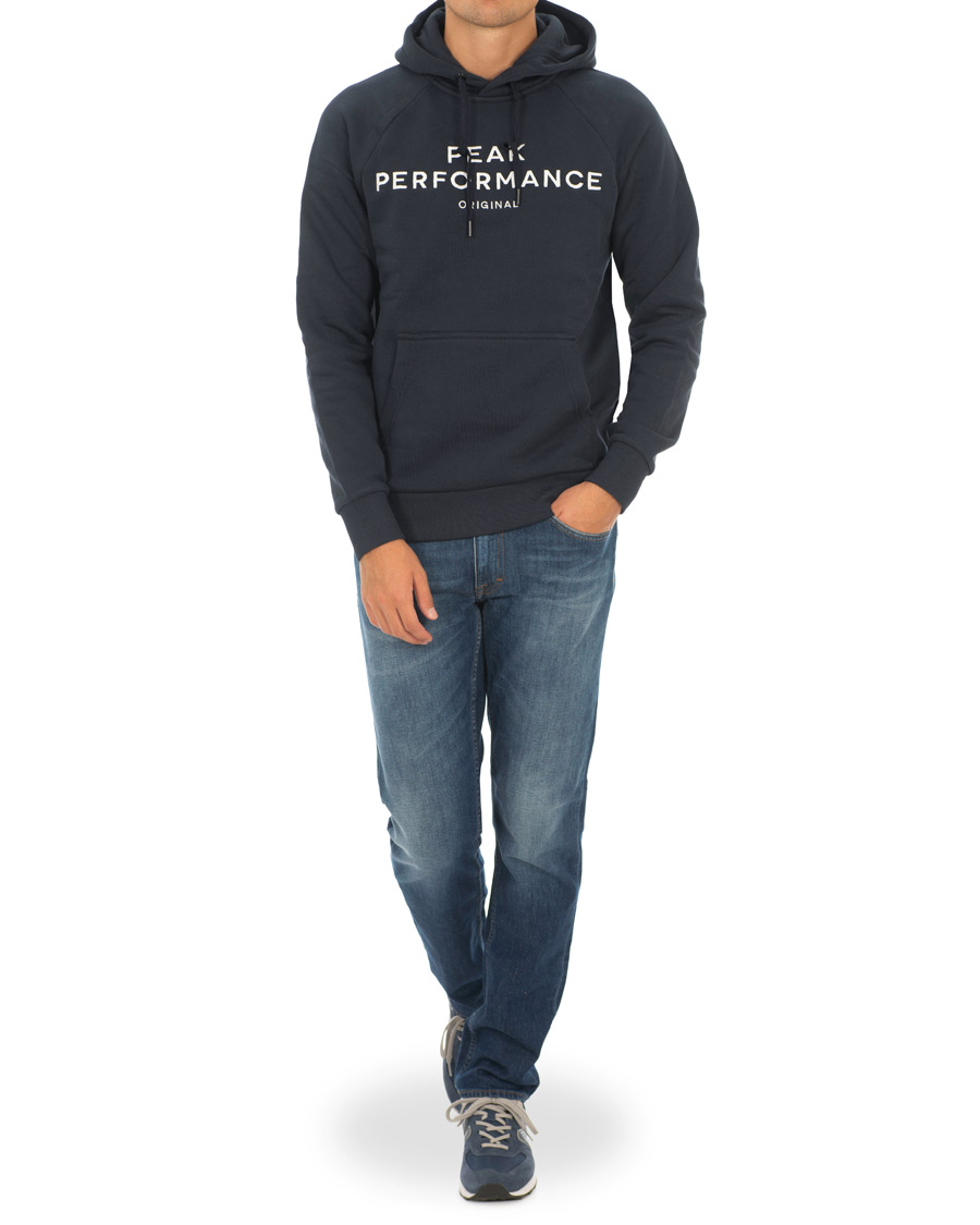 Herren | Pullover | Peak Performance | M Logo Hoodie Navy
