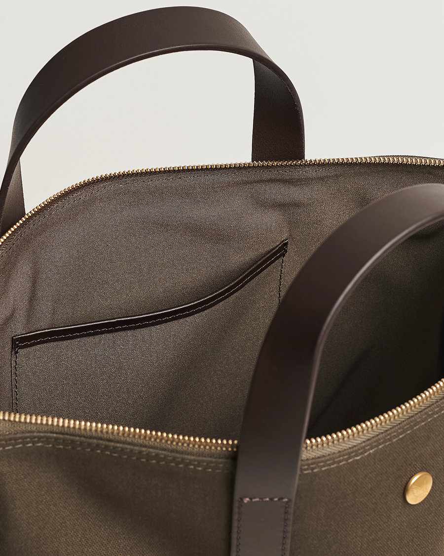 Herren | Taschen | Mismo | MismoM/S Canvas ShopperArmy/Dark Brown