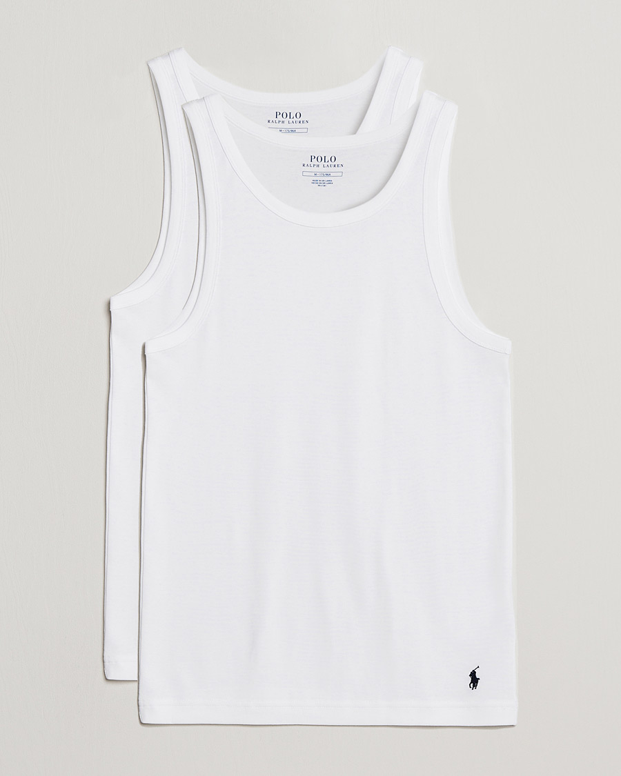 Herren | T-Shirts | Polo Ralph Lauren | 2-Pack Classic Tank White