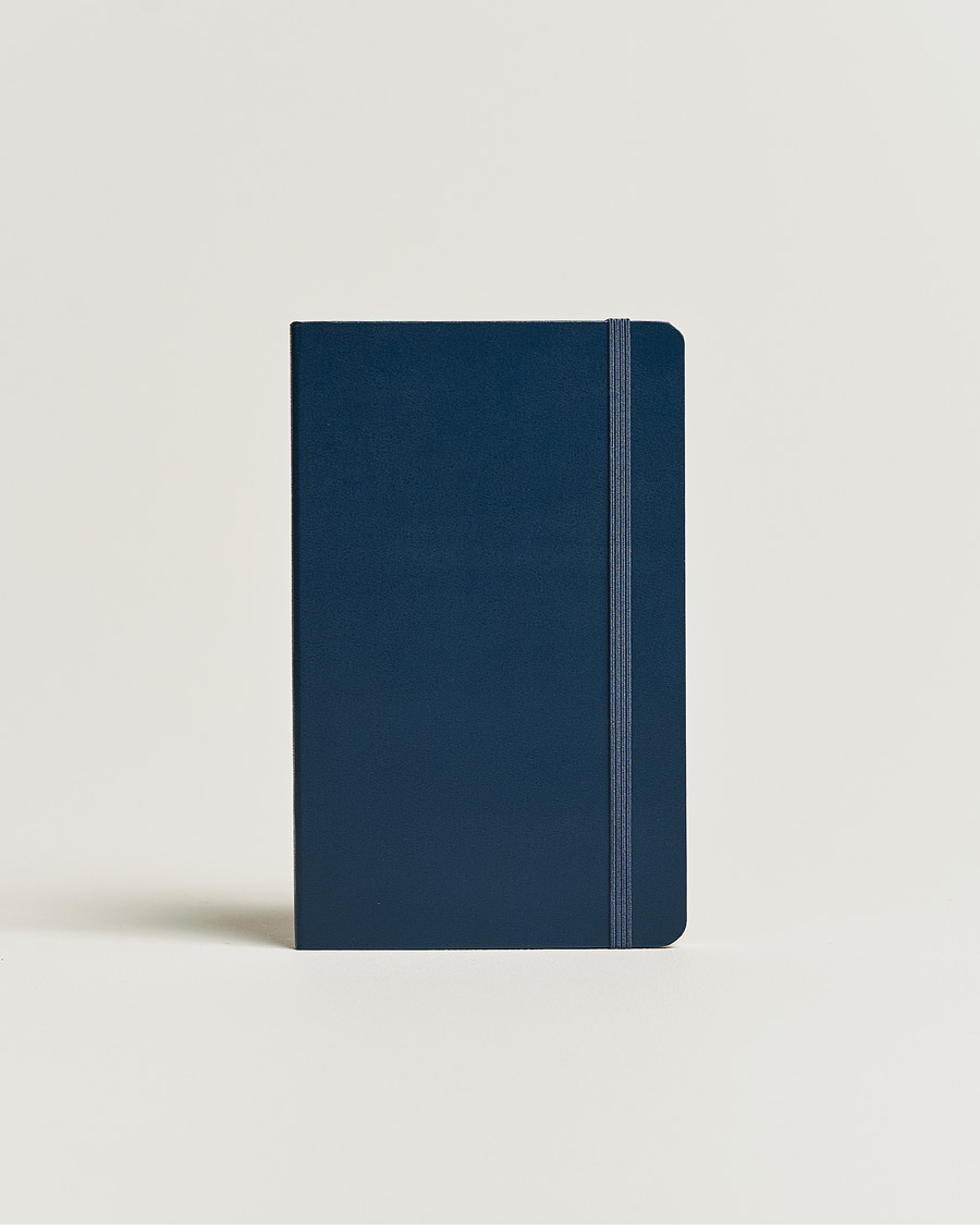 Herren | Moleskine Ruled Hard Notebook Large Sapphire Blue | Moleskine | Ruled Hard Notebook Large Sapphire Blue