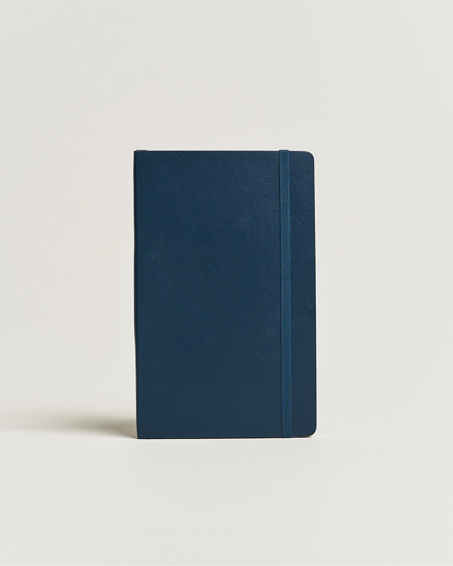 Herren | Moleskine Ruled Soft Notebook Large Sapphire Blue | Moleskine | Ruled Soft Notebook Large Sapphire Blue