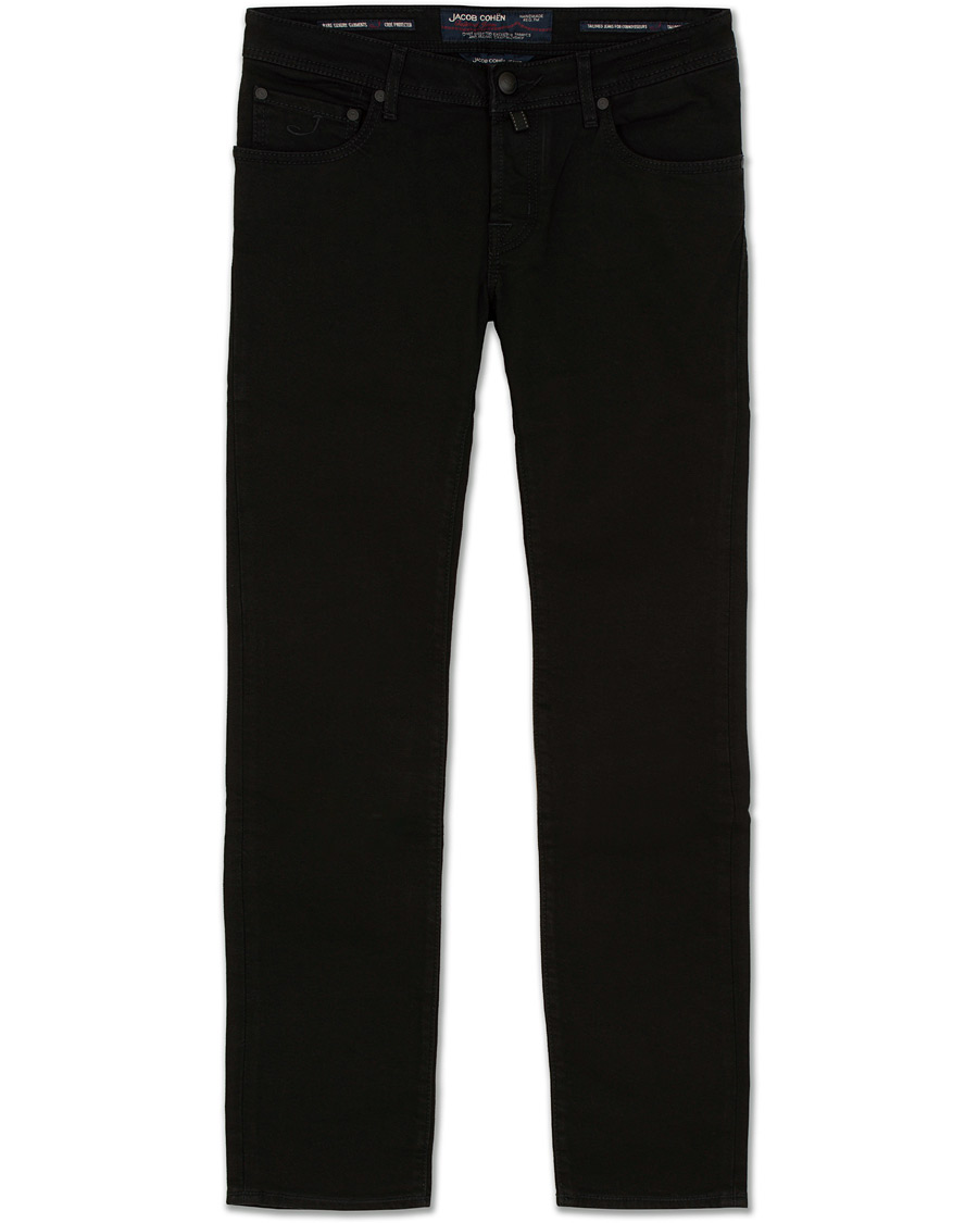 Herren | Jeans | Jacob Cohën | 622 Slim Jeans Black