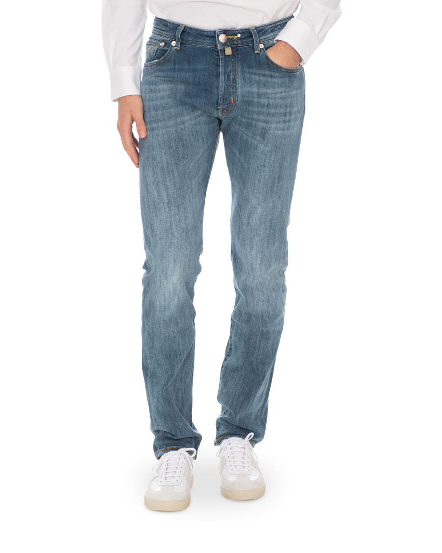 Herren | Jeans | Jacob Cohën | Jacob Cohen 688 Slim Jeans Light Blue