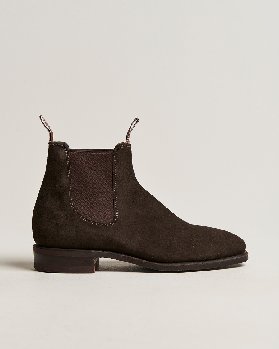 Herren | R.M.Williams Blaxland G Boot Chocolate Suede | R.M.Williams | Blaxland G Boot Chocolate Suede