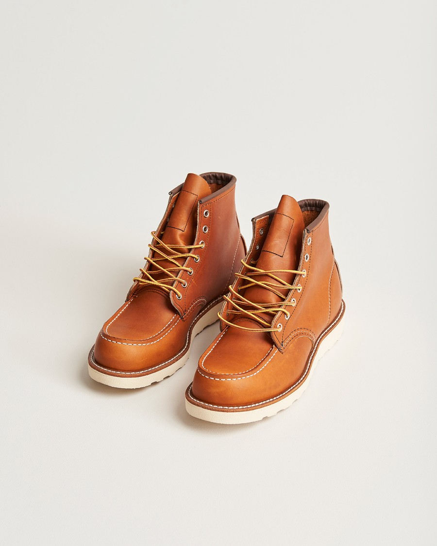 Herren | Handgefertigte Schuhe | Red Wing Shoes | Moc Toe Boot Oro Legacy Leather