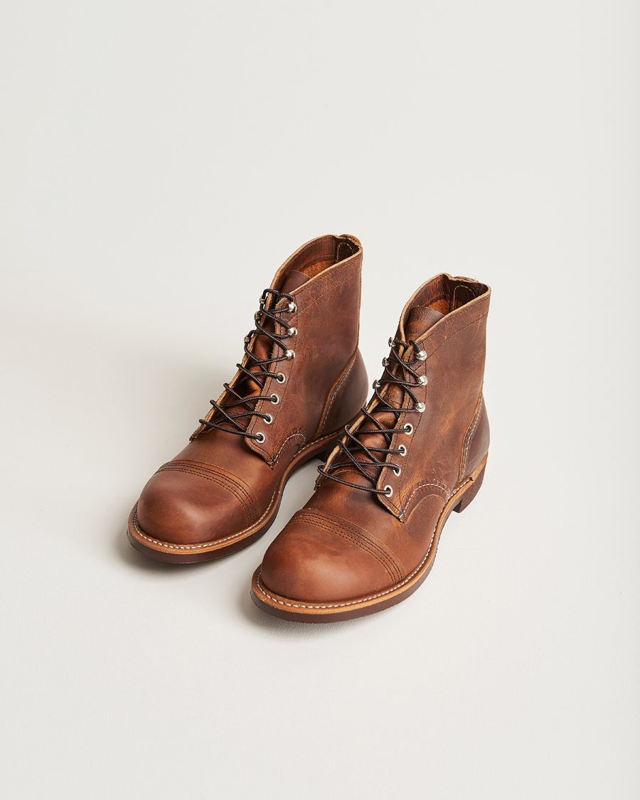 Herren | Winterschuhe | Red Wing Shoes | Iron Ranger Boot Copper Rough/Tough Leather