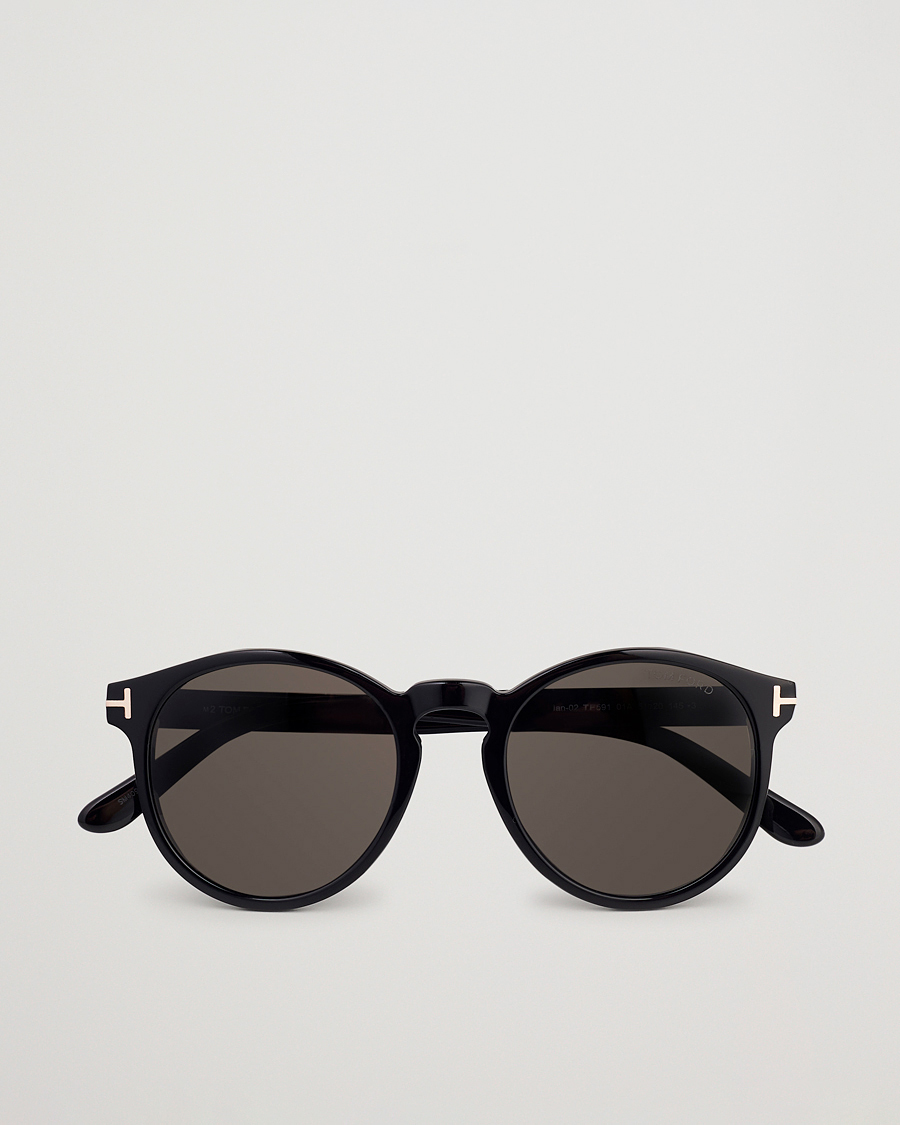 Herren | Sonnenbrillen | Tom Ford | Ian FT0591 Sunglasses Shiny Black