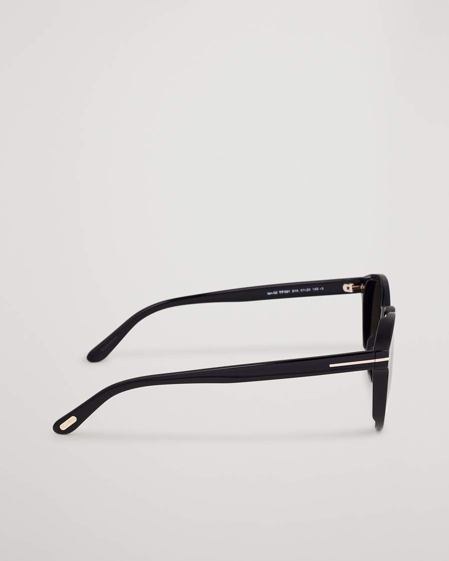 Herren | Sonnenbrillen | Tom Ford | Ian FT0591 Sunglasses Shiny Black