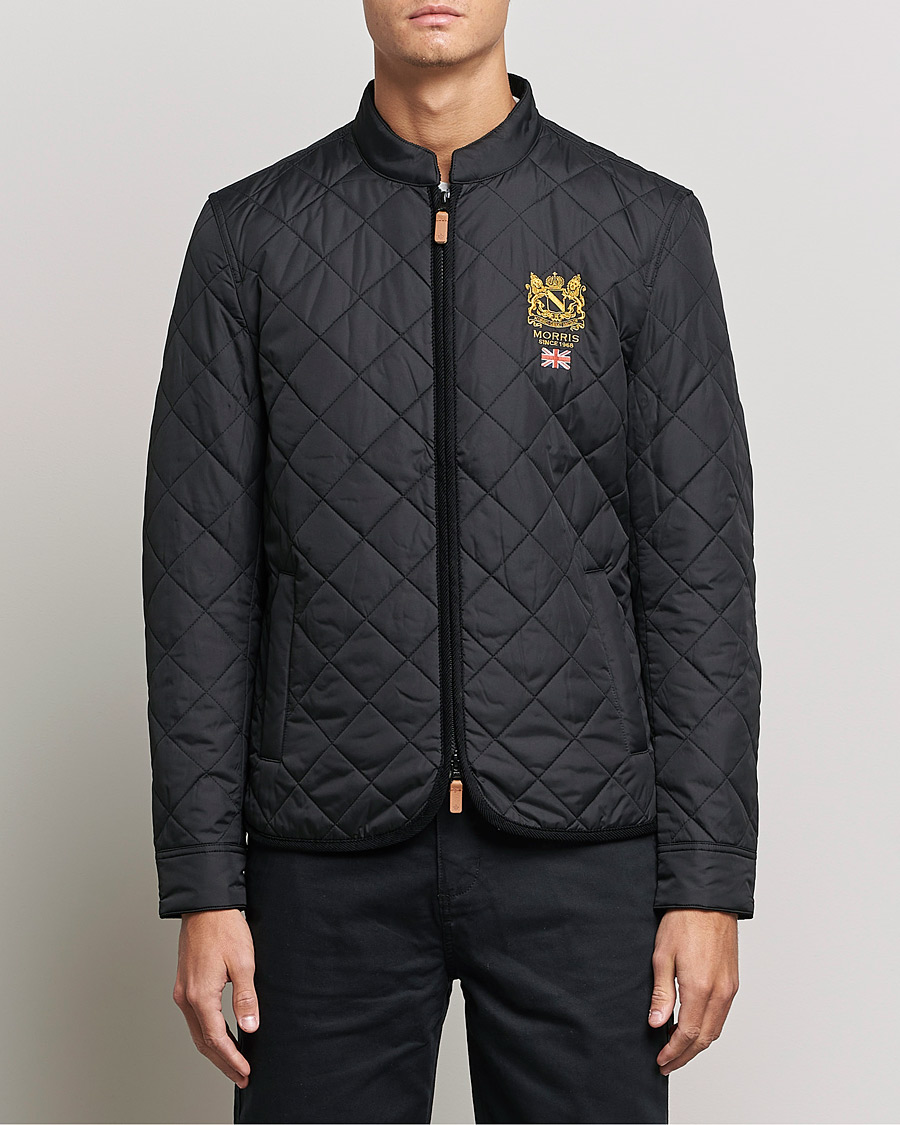 Herren | Klassische Jacken | Morris | Trenton Quilted Jacket Black