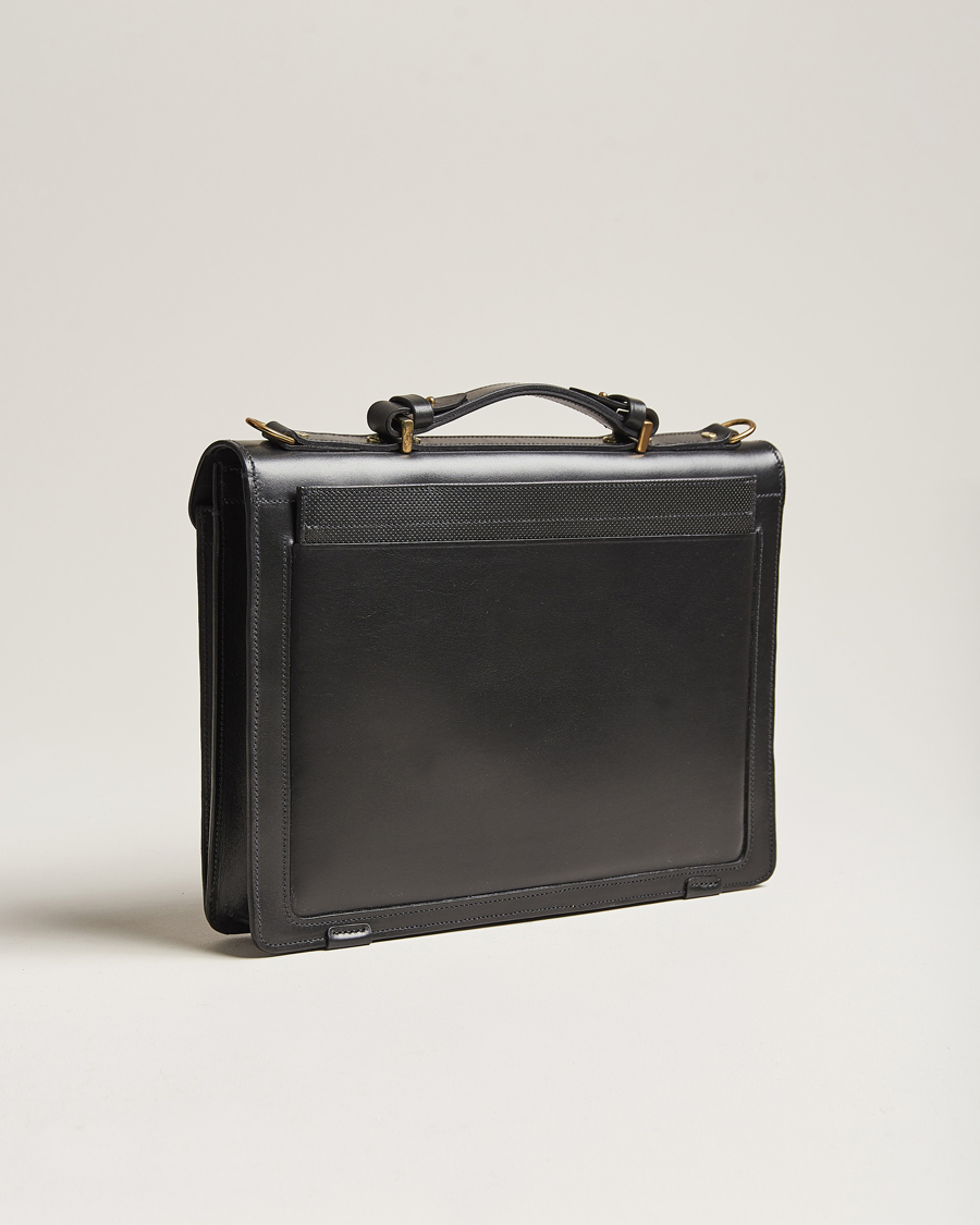 Herren | Taschen | Tärnsjö Garveri | TG1873 Briefcase Black