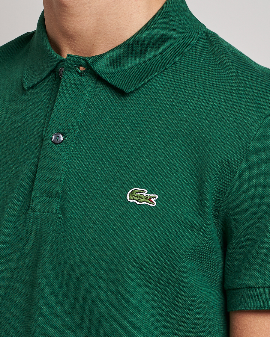 Herren | Poloshirts | Lacoste | Slim Fit Polo Piké Green