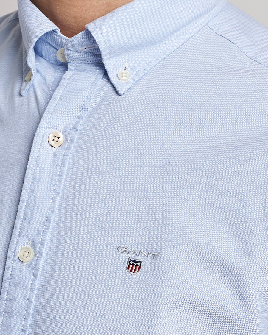 Herren | Hemden | GANT | Slim Fit Oxford Shirt Capri Blue