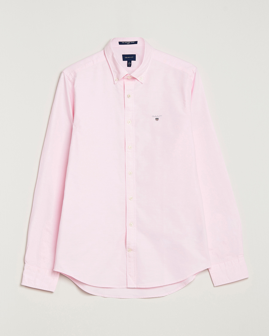 Herren | Hemden | GANT | Slim Fit Oxford Shirt Light Pink