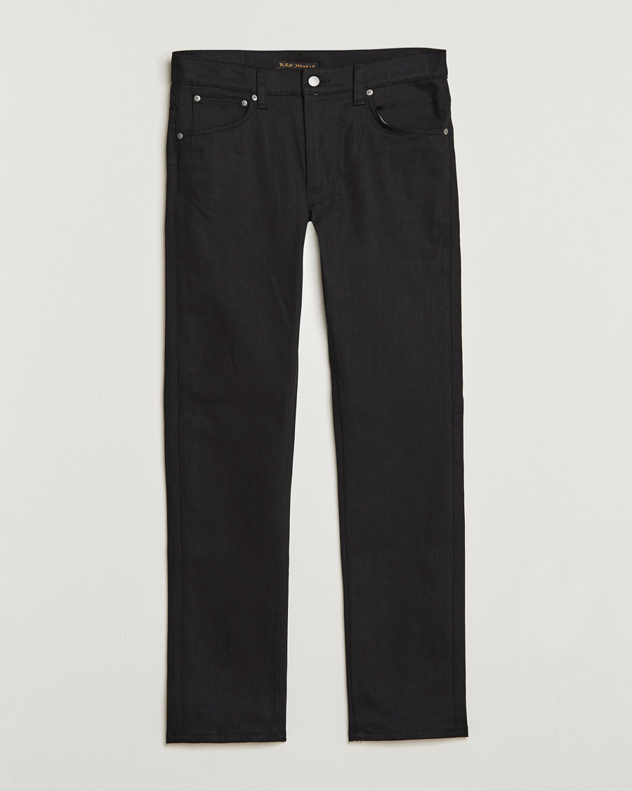 Herren | Jeans | Nudie Jeans | Lean Dean Jeans Dry Ever Black