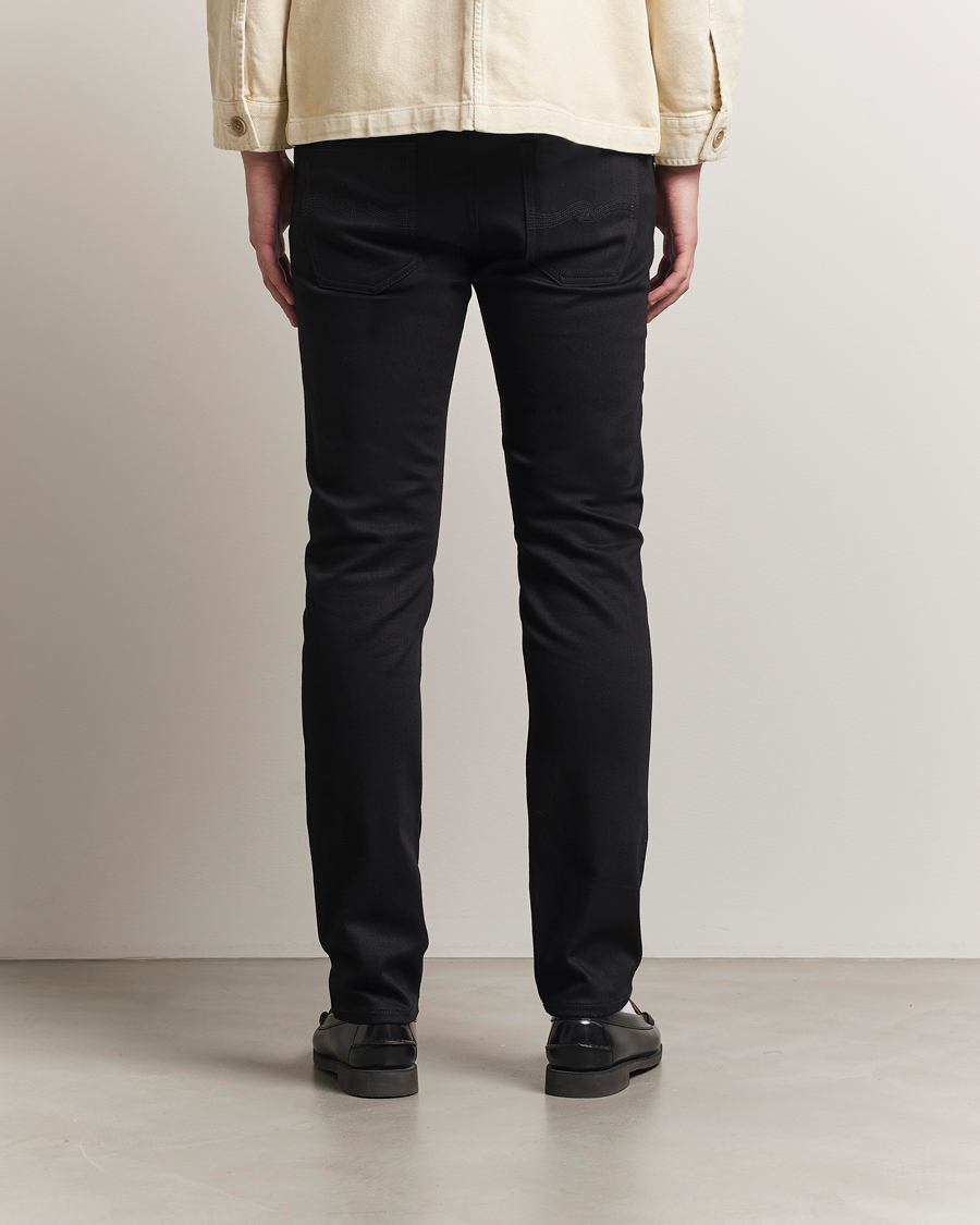 Herren | Jeans | Nudie Jeans | Lean Dean Jeans Dry Ever Black