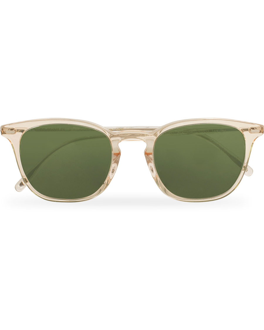 Herren | Oliver Peoples Heaton Sunglasses Buff/Green | Oliver Peoples | Heaton Sunglasses Buff/Green