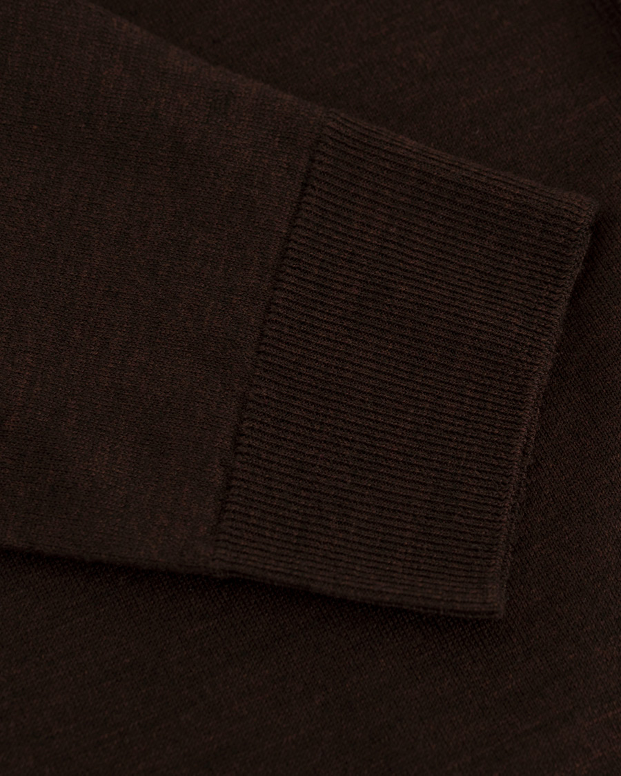 Herren | Pullover | John Smedley | Petworth Merino Cardigan Chestnut