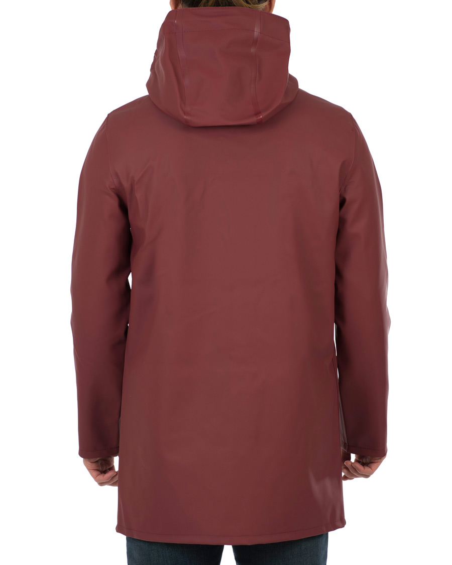 Herren | Jacken | Stutterheim | Stockholm Raincoat Burgundy