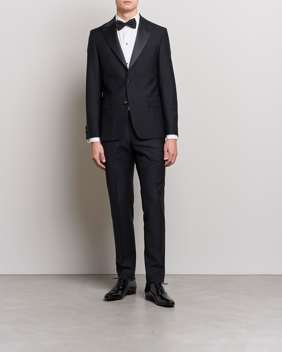 Herren | Sakkos | Oscar Jacobson | Elder Tuxedo Blazer Black