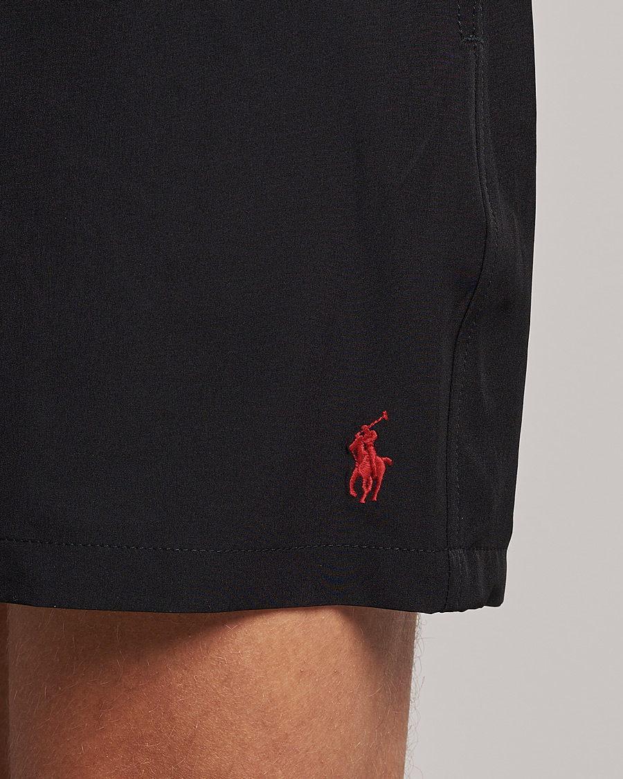 Herren | Badehosen | Polo Ralph Lauren | Traveler Boxer Swim Shorts Polo Black