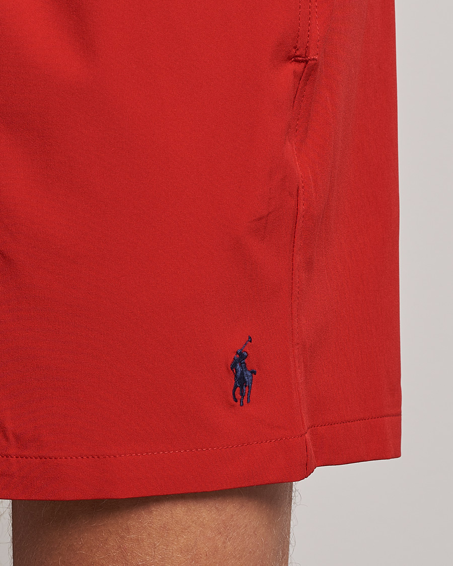 Herren | Badehosen | Polo Ralph Lauren | Traveler Boxer Swim Shorts RL Red