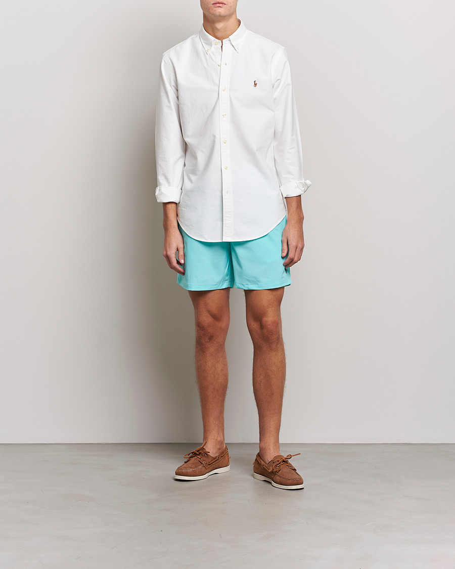 Herren | Badehosen | Polo Ralph Lauren | Traveler Boxer Swim Shorts Hammond Blue