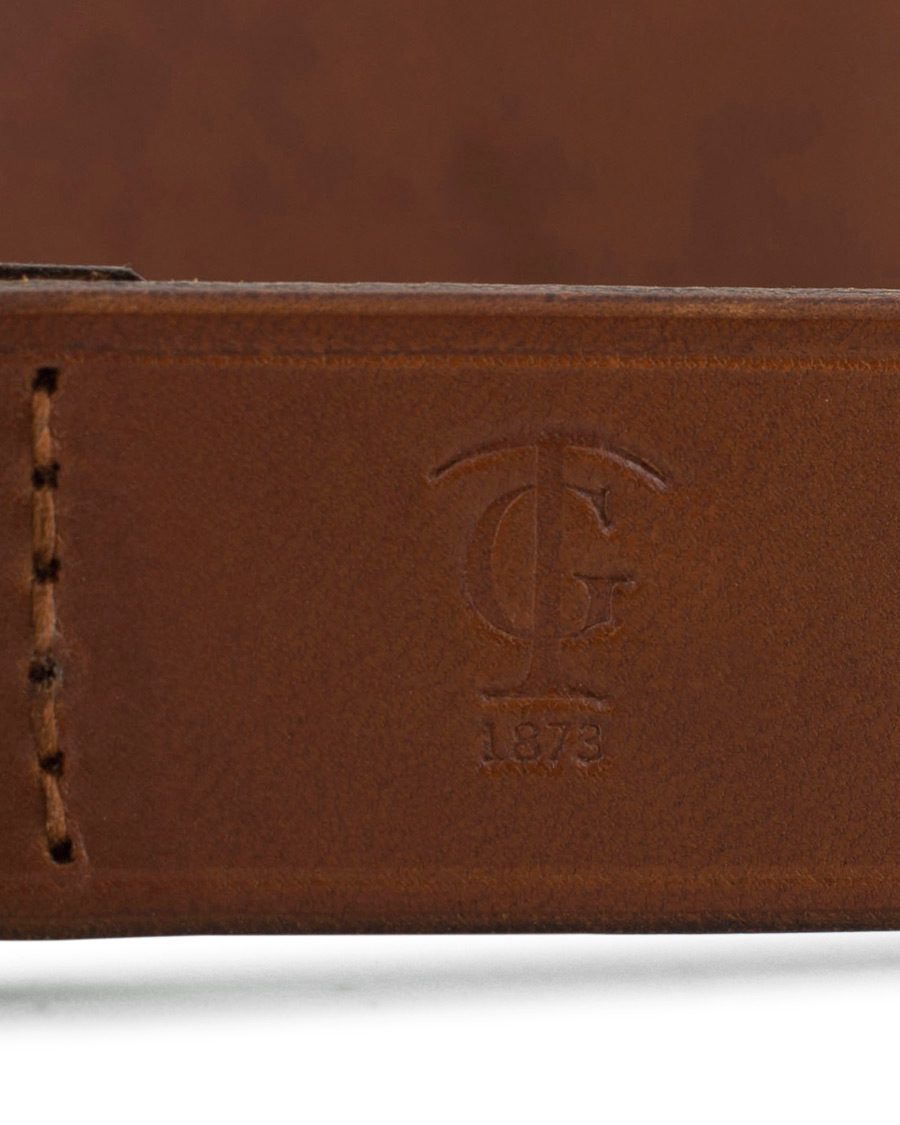 Herren | Tärnsjö Garveri Leather Belt 3cm Cognac | Tärnsjö Garveri | Leather Belt 3cm Cognac