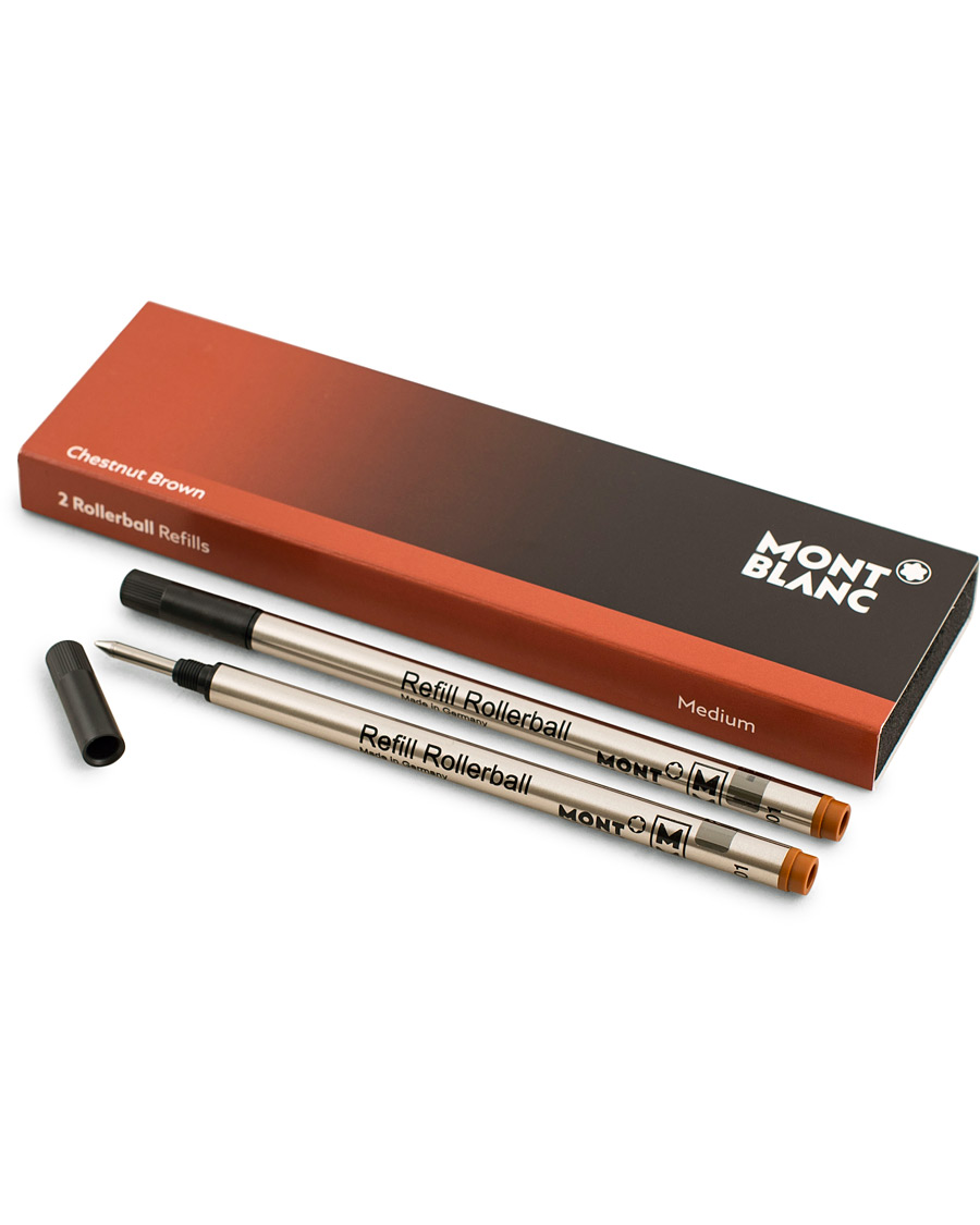 Herren | Montblanc 2 Rollerball Refills Chestnut Brown | Montblanc | 2 Rollerball Refills Chestnut Brown