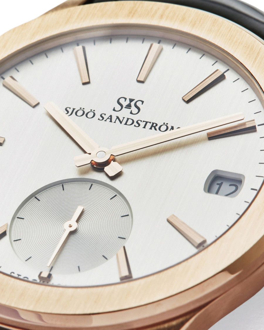 Herren | Sjöö Sandström Royal Capital AU-1740-1 Limited Edition Black Alligator | Sjöö Sandström | Royal Capital AU-1740-1 Limited Edition Black Alligator