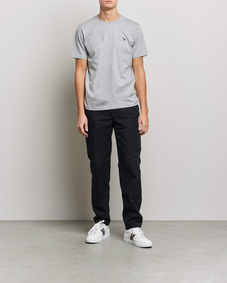 Herren | T-Shirts | PS Paul Smith | Organic Cotton Zebra T-Shirt Grey