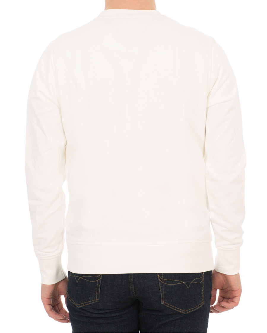 Herren | Pullover | Tommy Hilfiger | Crew Neck Sweatshirt Whisper White