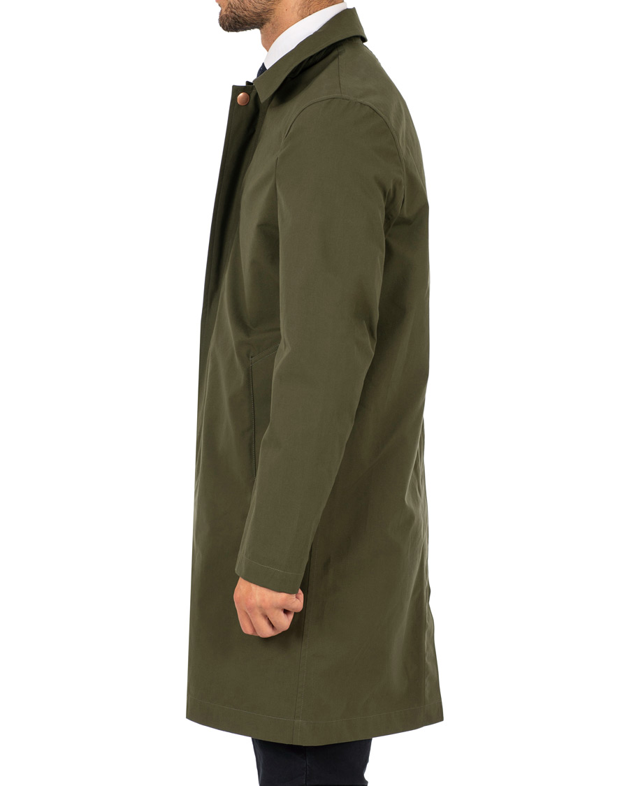 Herren | Jacken | Private White V.C. | Unlined Cotton Ventile Mac Coat 3.0 Olive