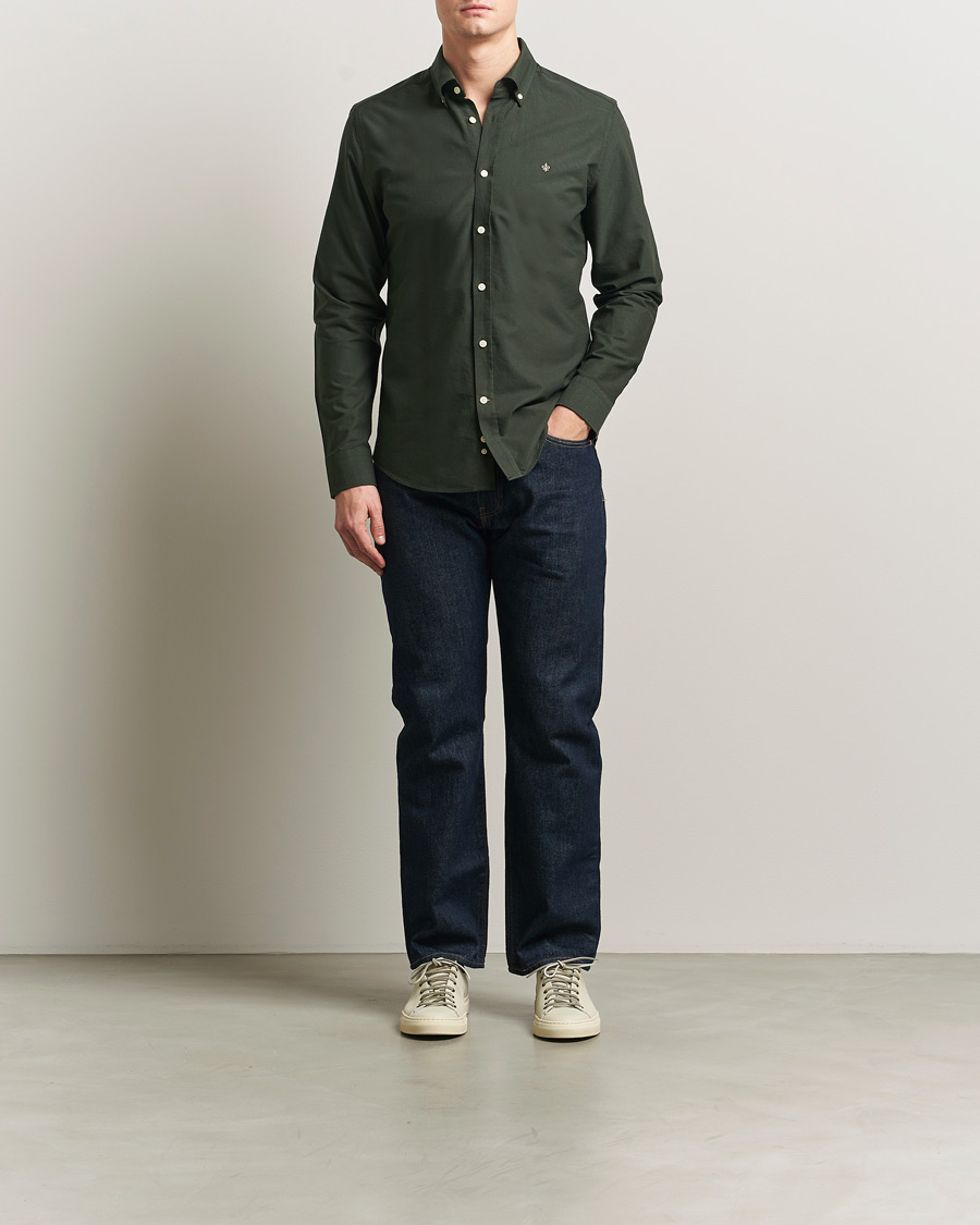 Herren | Hemden | Morris | Douglas Oxford Shirt Olive