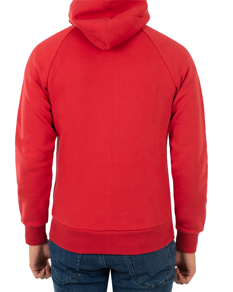 Herren | Pullover | Peak Performance | Logo Zip Hoodie Red