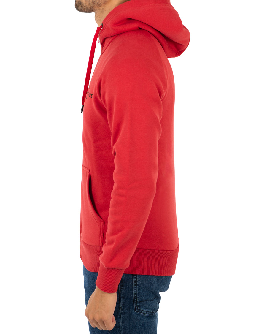 Herren | Pullover | Peak Performance | Logo Zip Hoodie Red