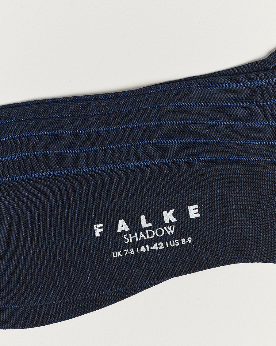 Herren |  | Falke | Shadow Stripe Sock Navy