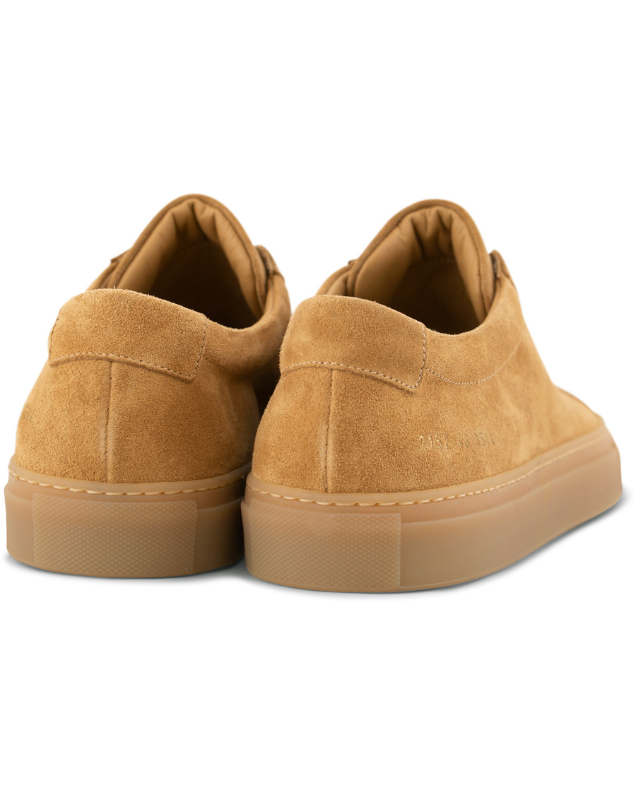 Herren | Common Projects Original Achilles Leather Sneakers Beige Suede | Common Projects | Original Achilles Leather Sneakers Beige Suede