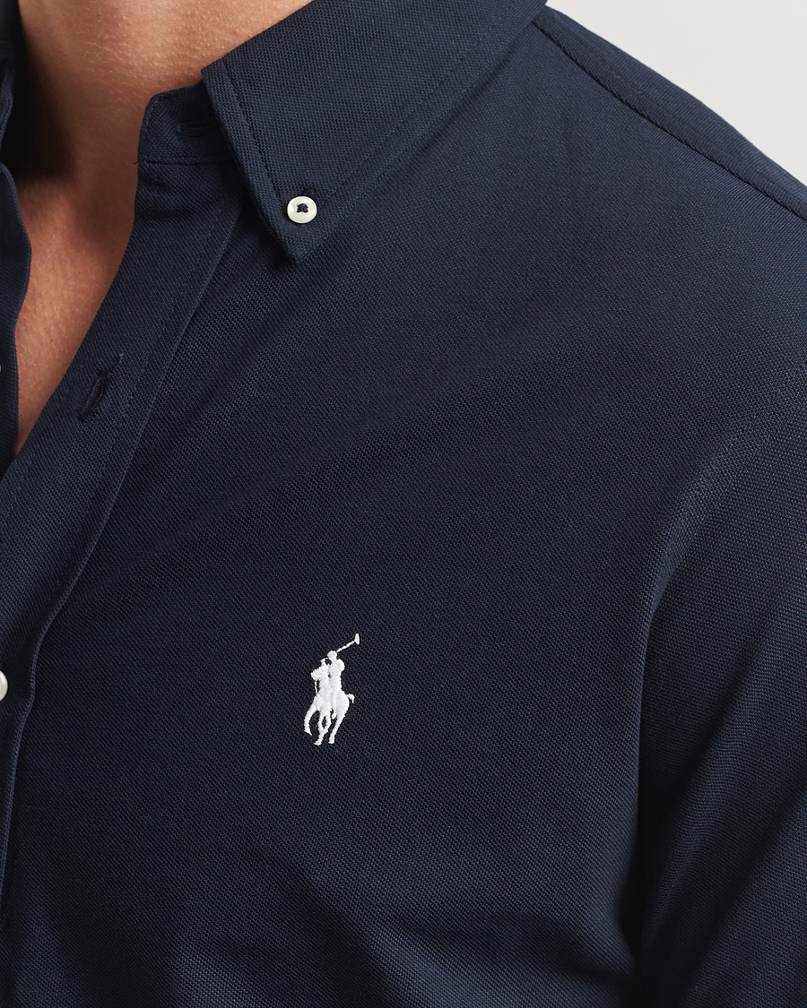 Herren | Hemden | Polo Ralph Lauren | Featherweight Mesh Shirt Aviator Navy