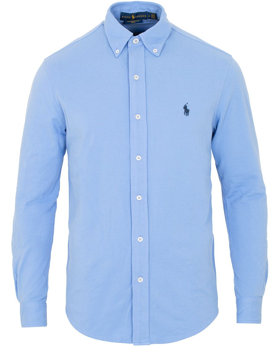 Herren | Hemden | Polo Ralph Lauren | Slim Fit Featherweight Shirt Cabana Blue