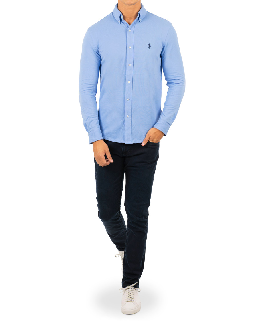 Herren | Hemden | Polo Ralph Lauren | Slim Fit Featherweight Shirt Cabana Blue