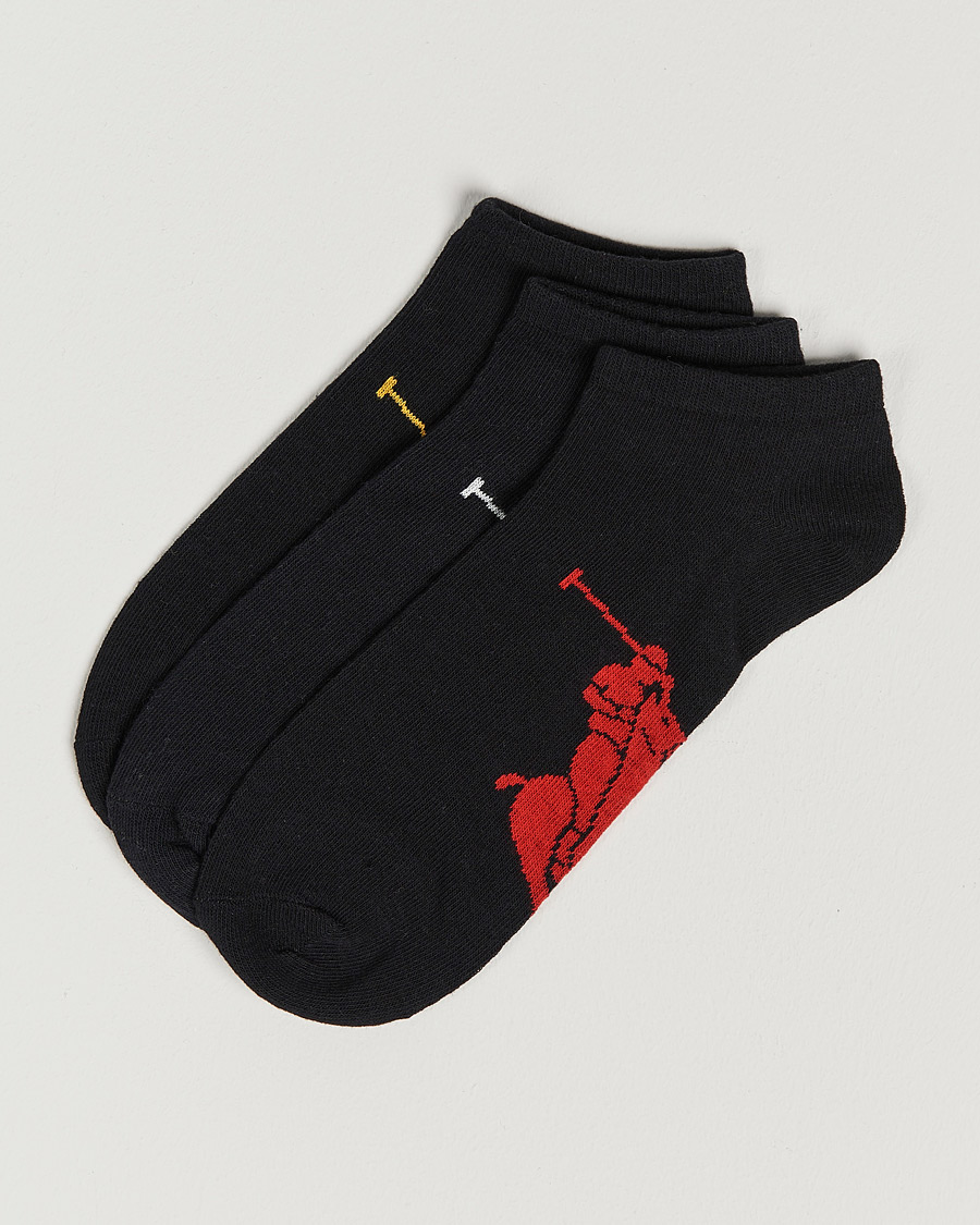 Herren | Unterwäsche | Polo Ralph Lauren | 3-Pack Sneaker Sock Black