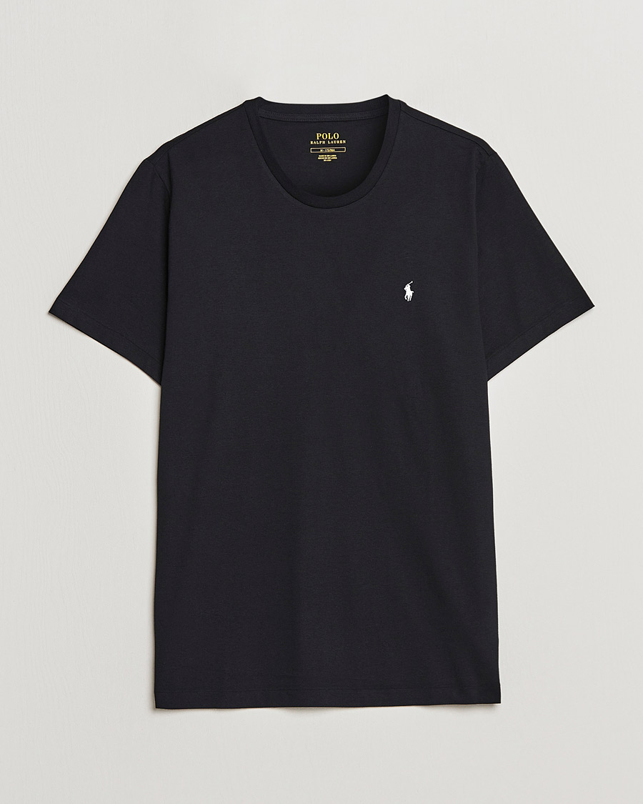 Herren | T-Shirts | Polo Ralph Lauren | Liquid Cotton Crew Neck Tee Black
