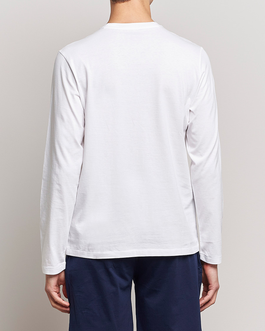 Herren | T-Shirts | Polo Ralph Lauren | Liquid Cotton Long Sleeve Crew Neck Tee White