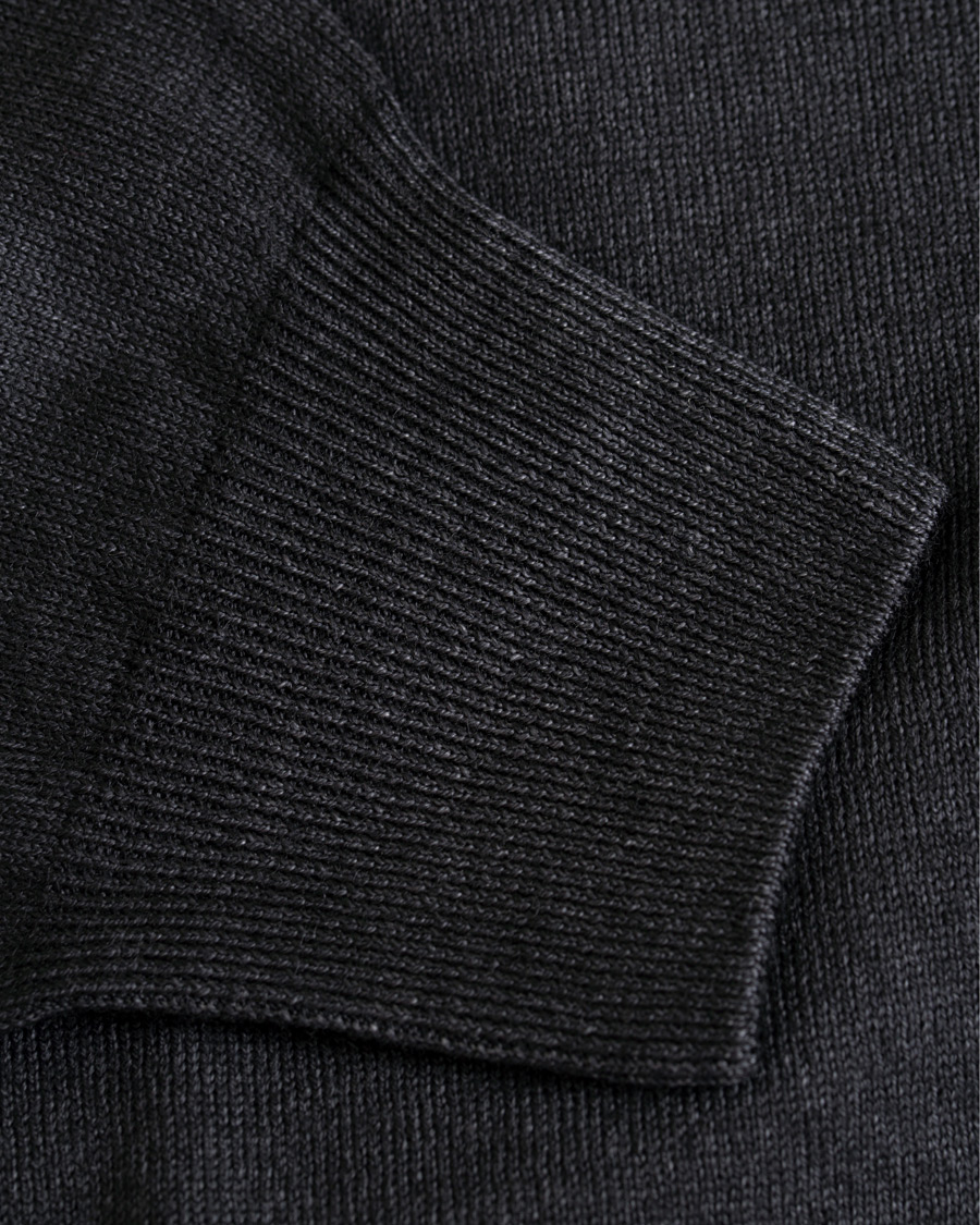 Herren | Pullover | Gran Sasso | Vintage Merino Fashion Fit Cardigan Charcoal