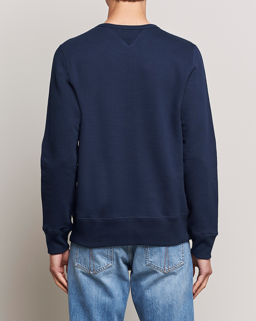 Herren | Pullover | Merz b. Schwanen | Organic Cotton Crew Neck Sweat Ink Blue