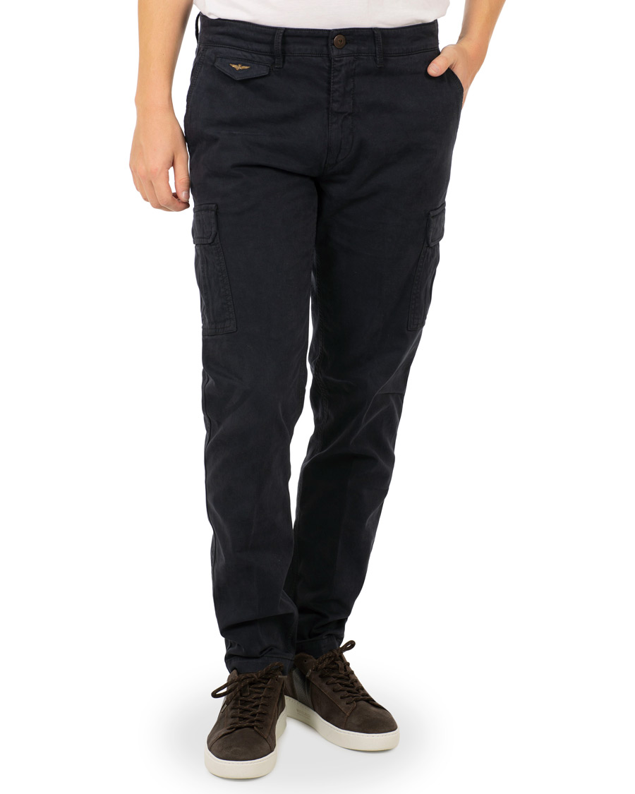 Herren | Hosen | Aeronautica Militare | PA1255 Cargo Trousers Navy