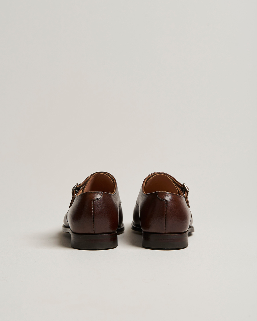 Herren | Monkstrap | Crockett & Jones | Lowndes Monkstrap City Sole Dark Brown Calf